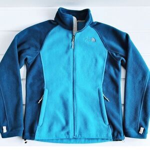 The North Face Women’s Khombu Full Zip Fleece Jacket Sweatshirt Size Small